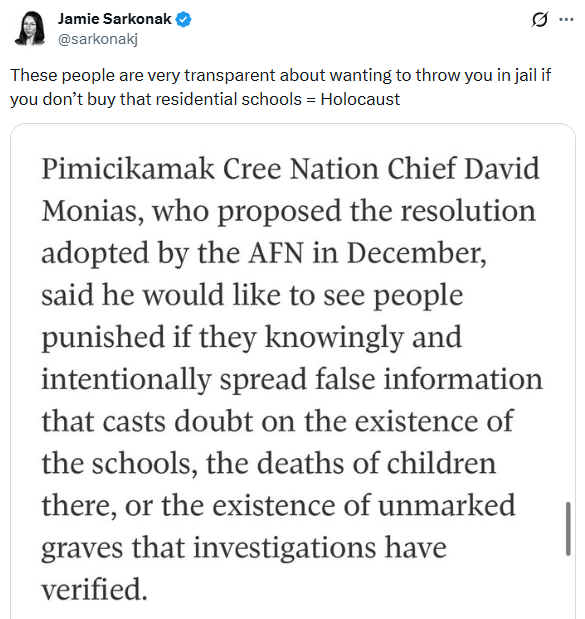 Jamie Sarkonak X Posting