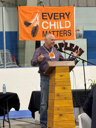 Mark Mackisocs of the Residential School Death Investigation Team; Office of the Chief Coroner Ontario.
